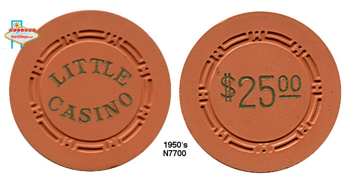 Little Casino Las Vegas $25.00 chip