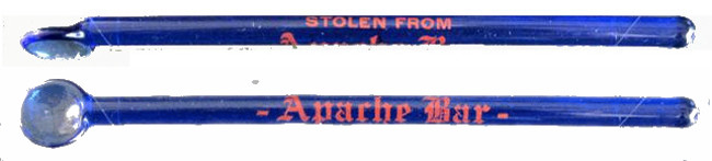 Apache Bar Swizzle Blue