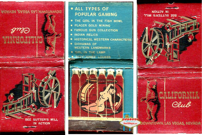 Nudie feature Matchbook from The California Club!