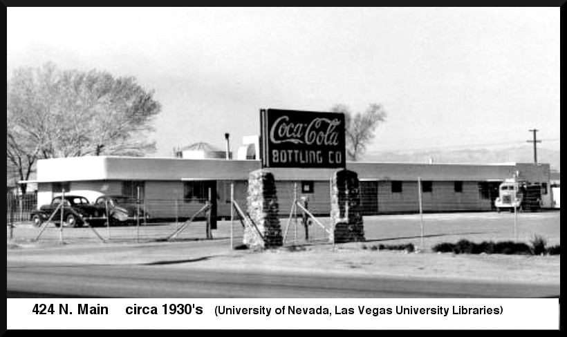 Coca-Cola Bottling Co., Las Vegas, circa 1930s