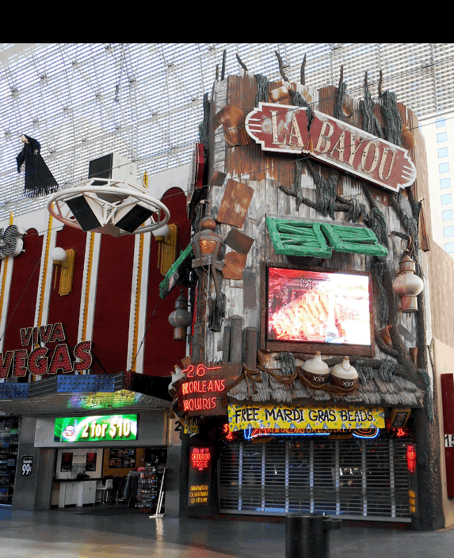 The Coin Castle Casino transitions to La Bayou.