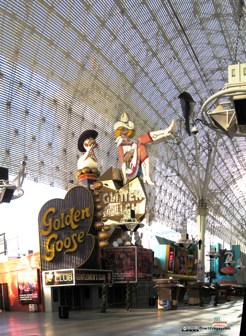 Golden Goose and Glitter Gulch in 2012  Las Vegas, NV 