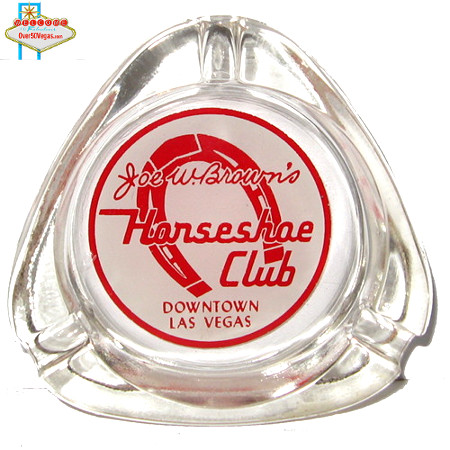 Ashtray from Joe Brown's Horseshoe Club 1958 to 1960