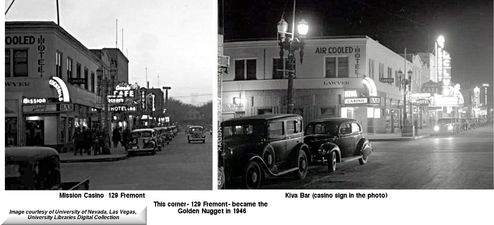 Mission Bar and Kiva Bar at 129 Fremont prior to 1946
