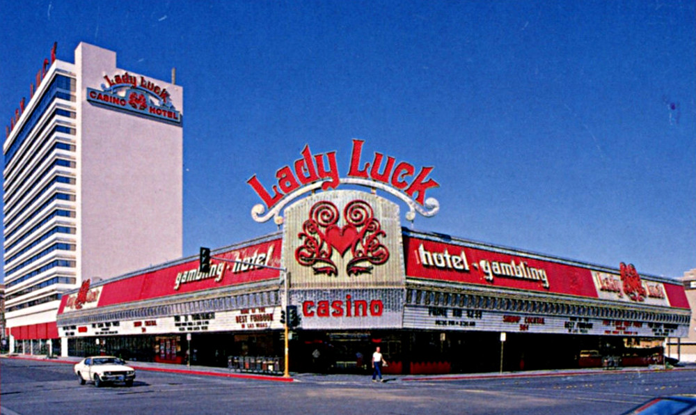 Lady Luck Casino Postcard