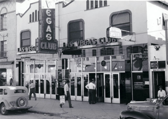 Las Vegas Club original location