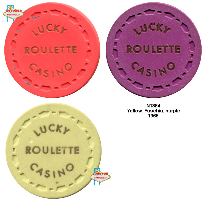 Lucky Casino  Las Vegas  Roulette chips