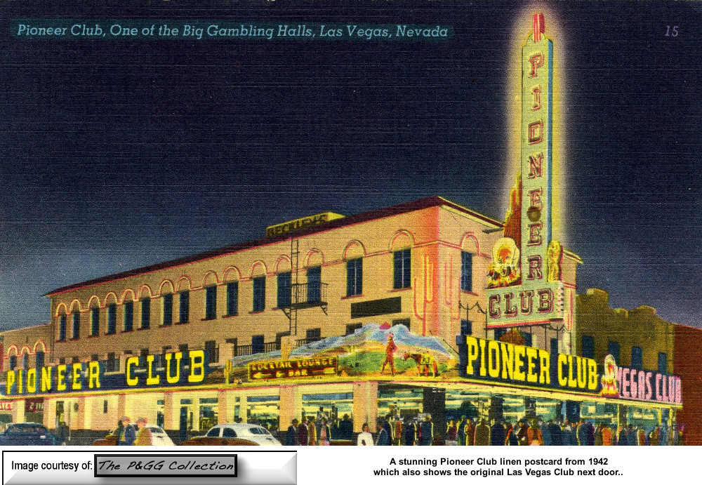 A stunning Pioneer Club linen postcard from 1942. 