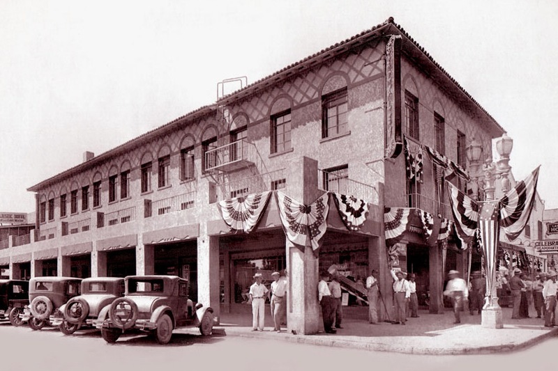 The Pioneer Club building was built in 1918