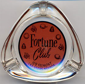 Fortune Club Ashtray courtesy of Vintage Dice. 