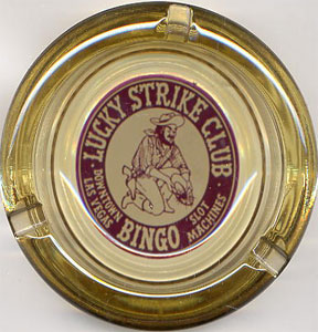  Lucky Strike Club ashtray